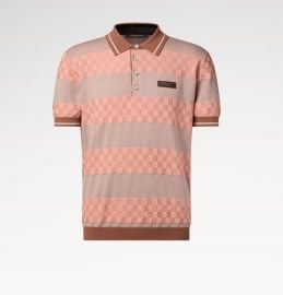 Damier Striped Polo Shirt at Louis Vuitton